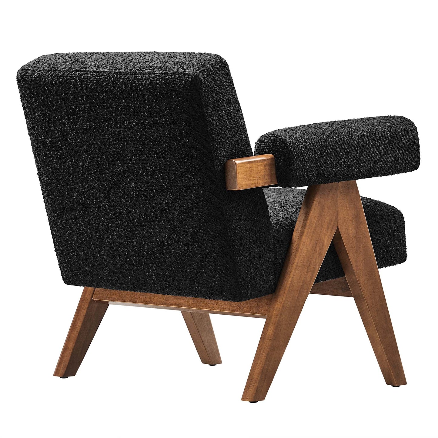 Astra Black Boucle Chair